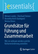 Buchcover des Springer-Fachbuchs von Landes und Steiner zu Führungsprinzipien und Sensegiving